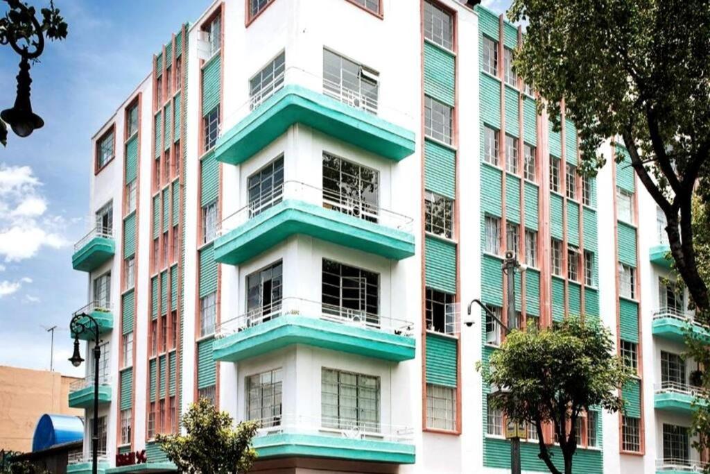2B Acogedor Y Amplio Depto, Centro Historico Cdmx Lägenhet Mexico City Exteriör bild